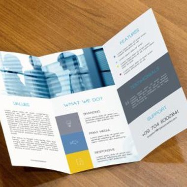 印象廣告 專業消毒劑銷售折頁設計，助力品牌傳播與銷售提升